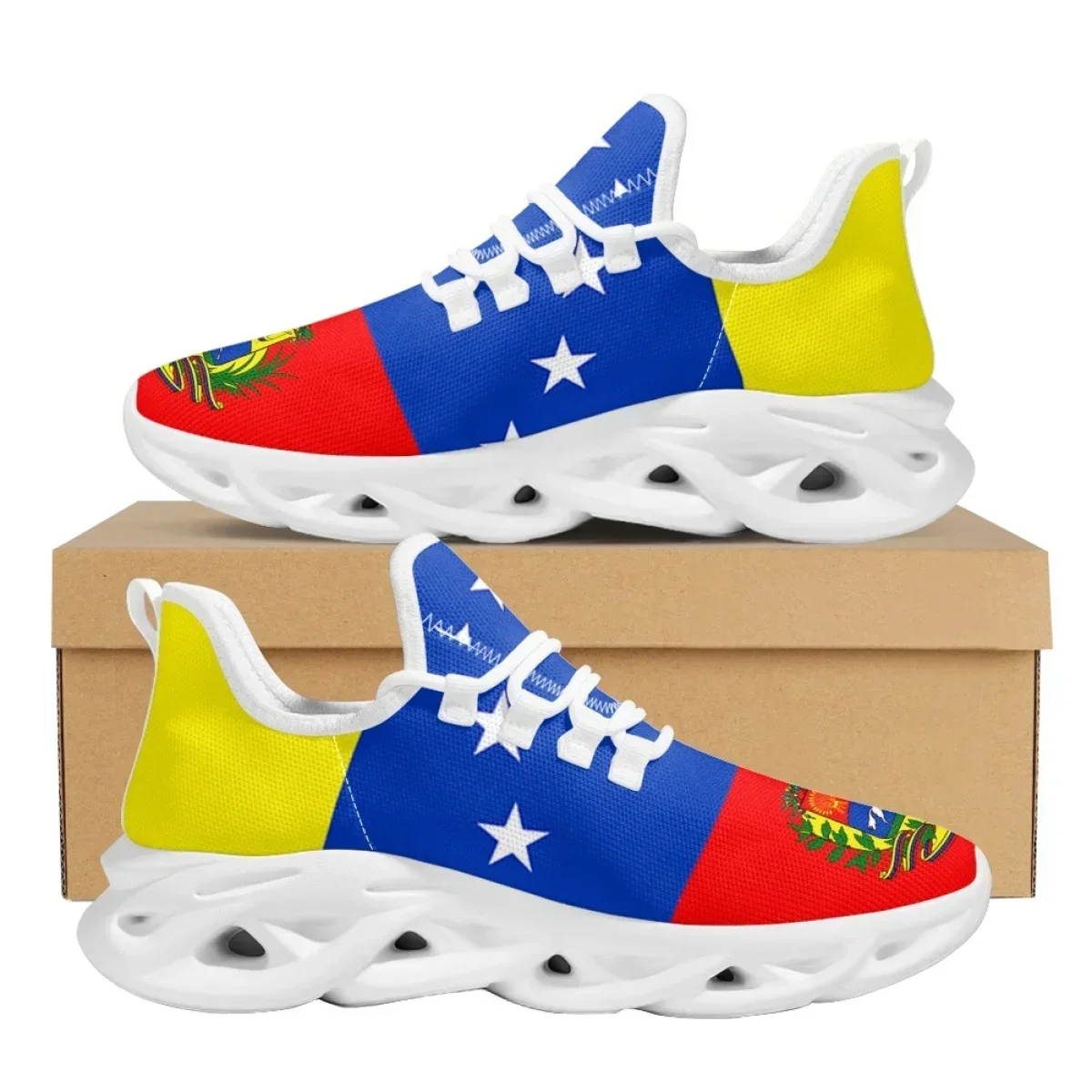 Men'S Shoes For Tennis - Venezuela Flag Sneakers for Womens Mens