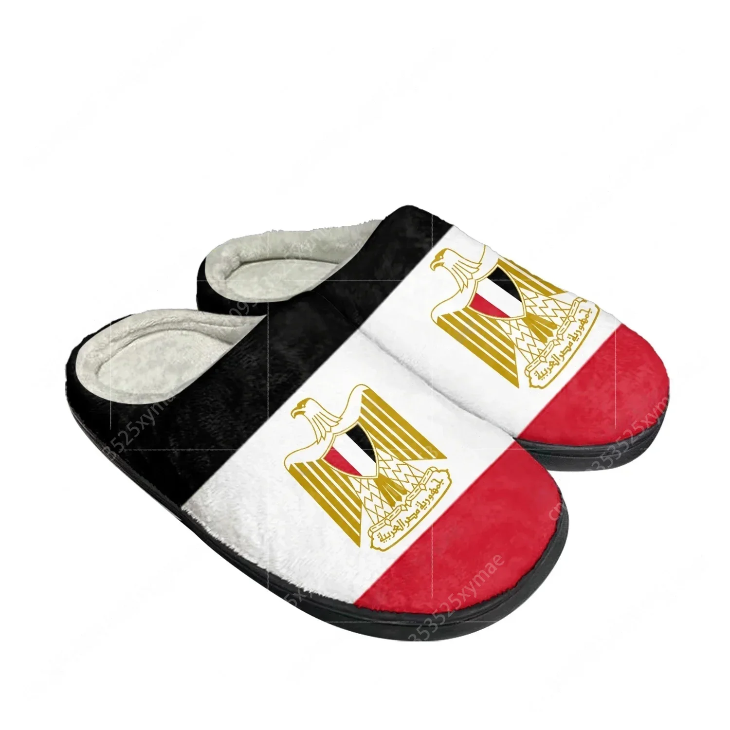 Men Shoes Egypt - Egyptian Flag Home Cotton Custom Slippers