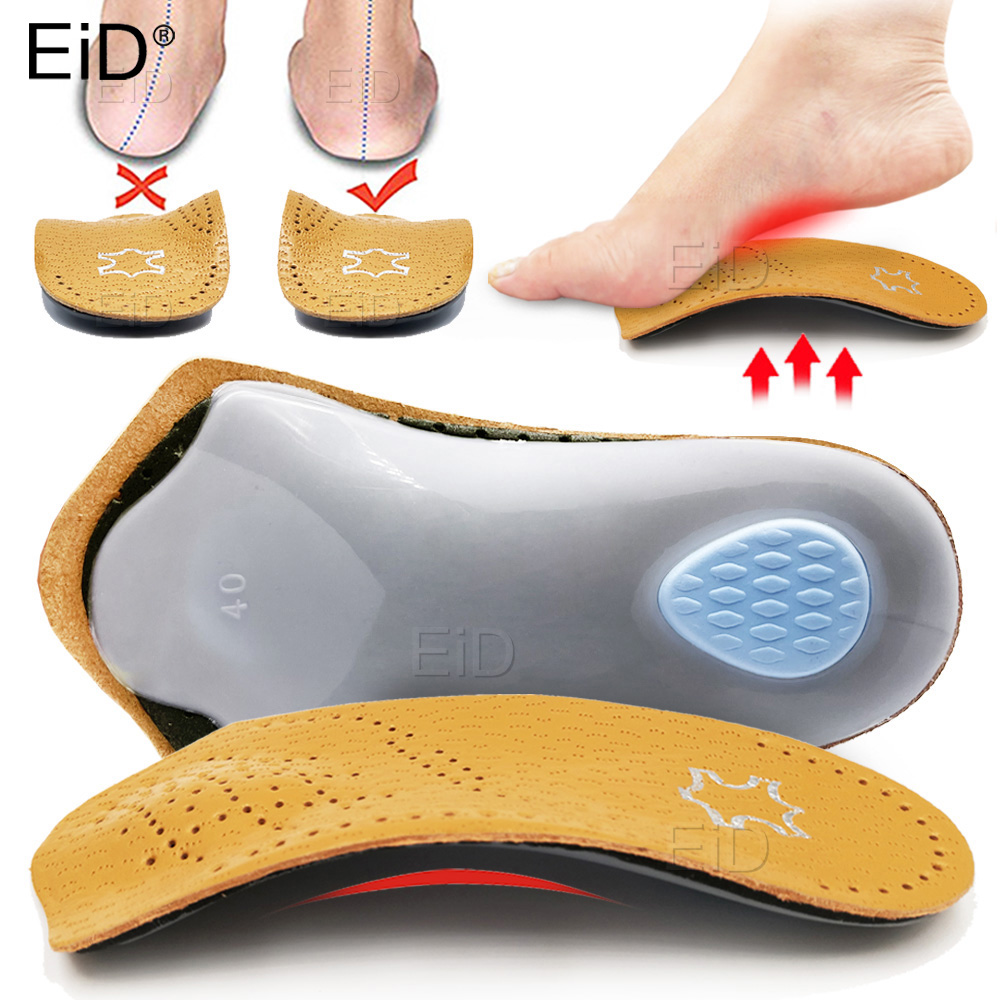 Men Shoes Eid - Da Lót Orthotic Bò Chân Đệm