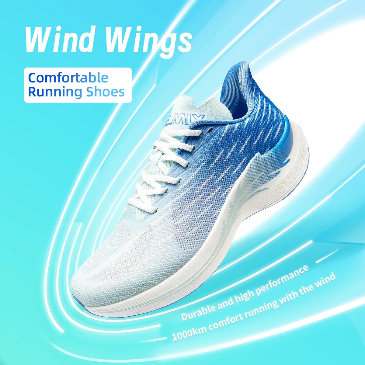 Men'S Shoes Half Cut - Onemix 2024 New Breathable Speed Running