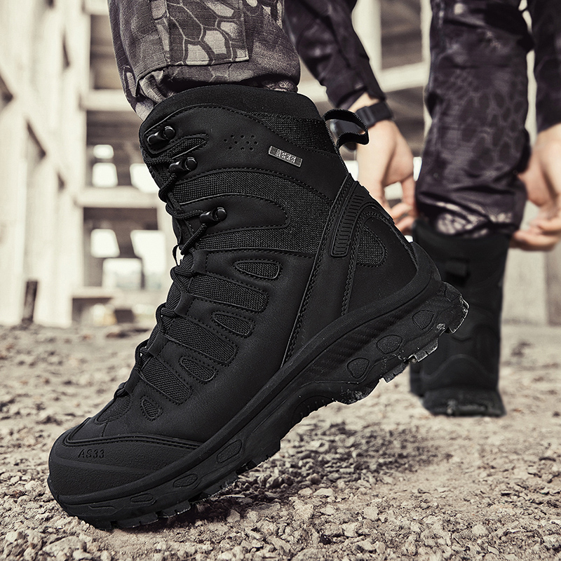 Men Shoes Brand - New Men Tactical Boots Military Brand