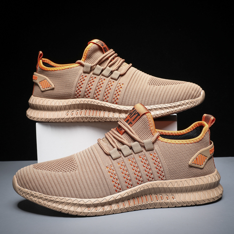Men'S Shoes Half Cut - 2026 Breathable Mesh Men Running Shoes