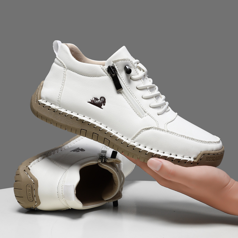 Men'S Shoes Dress Casual - Women's Sneakers Handmade Leather Casual Shoes