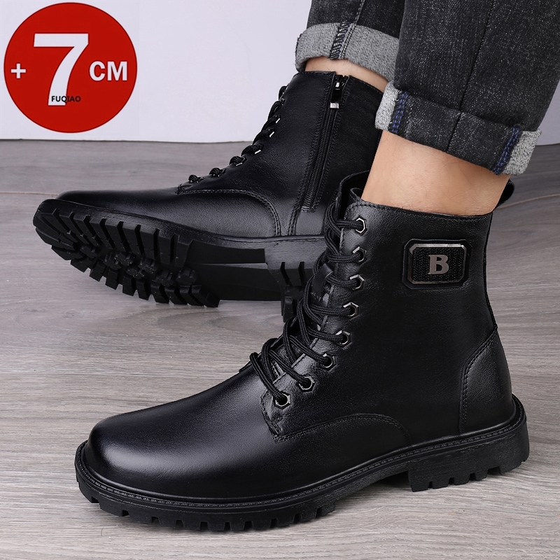 Men's Genuine Leather Elevator - đánh giá và giá Men'S Shoes Dress Casual