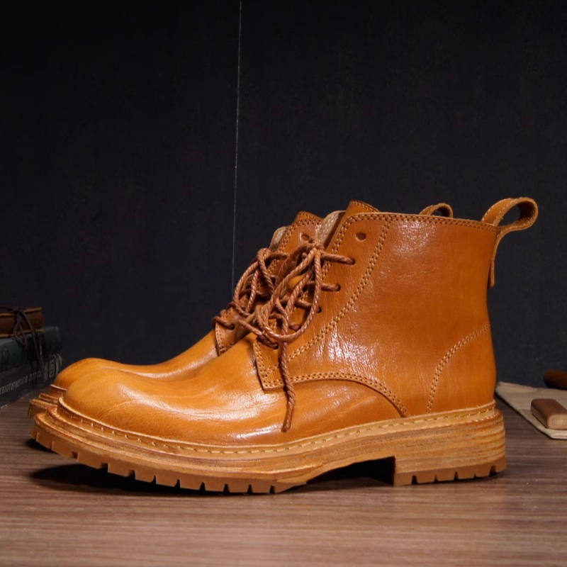 Hand-washed Texture Distressed - đánh giá và giá Men'S Shoes For Work