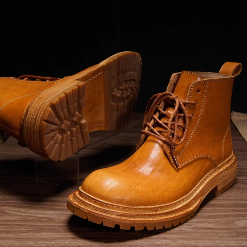 Hand-washed Texture Distressed - đánh giá và giá Men'S Shoes For Work