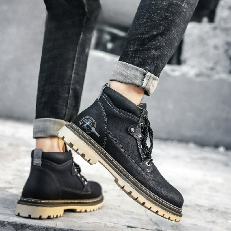 Men's Boots High-Top Casual Sh - đánh giá và giá Men'S Shoes For Work