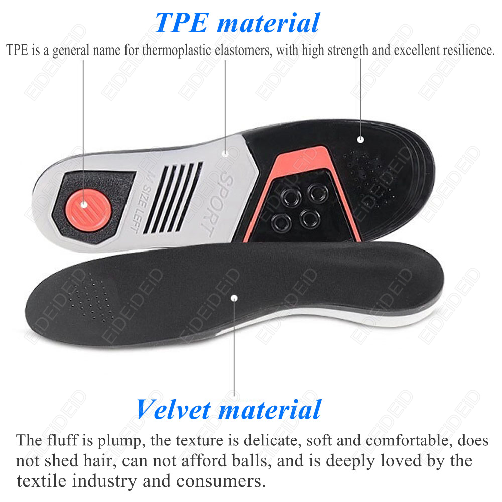Silicone gel Sport Flat Feet A - đánh giá và giá Men Shoes Eid