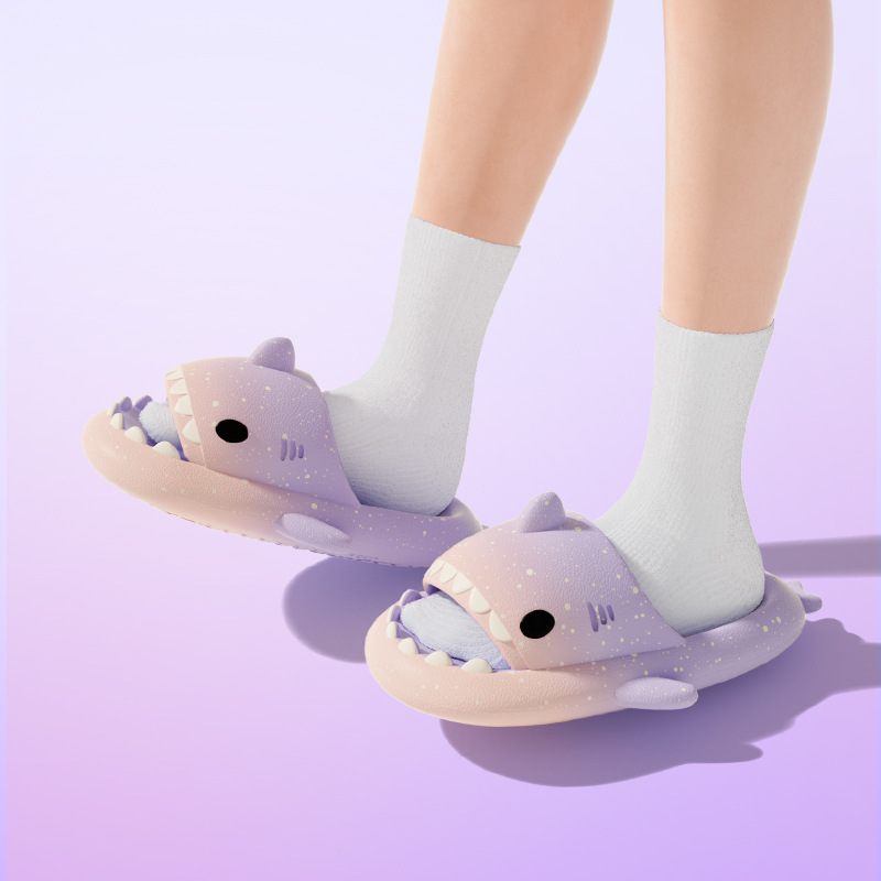 Cute Cartoon Shark Slippers Fo - đánh giá và giá Men'S Shoes In Style