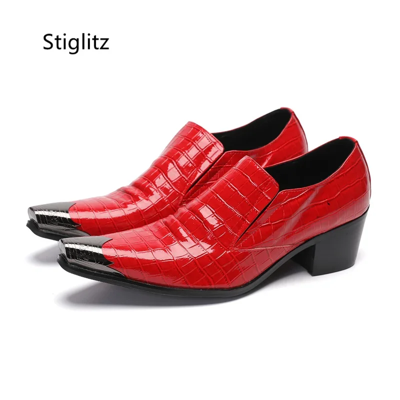 Red Patent Leather Men's Shoes - đánh giá và giá Men'S Shoes Size 42 In Us