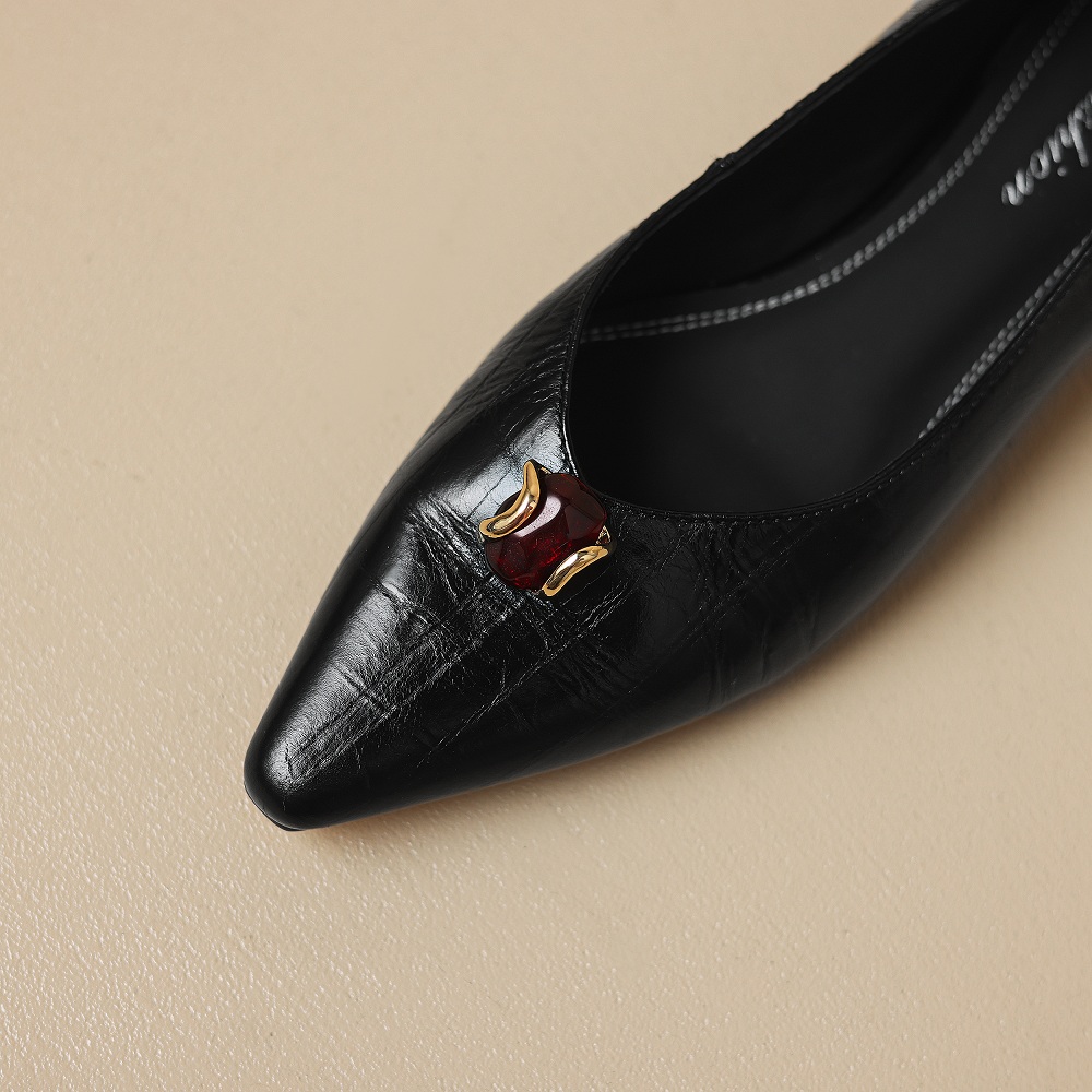 【JOCHEBED HU】Women's Handmade  - đánh giá và giá Shoes Heels Men
