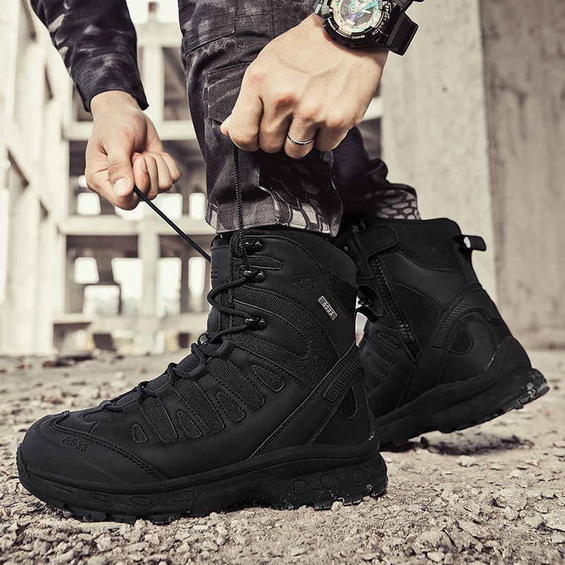 New Men Tactical Boots Militar - đánh giá và giá Men Shoes Brand