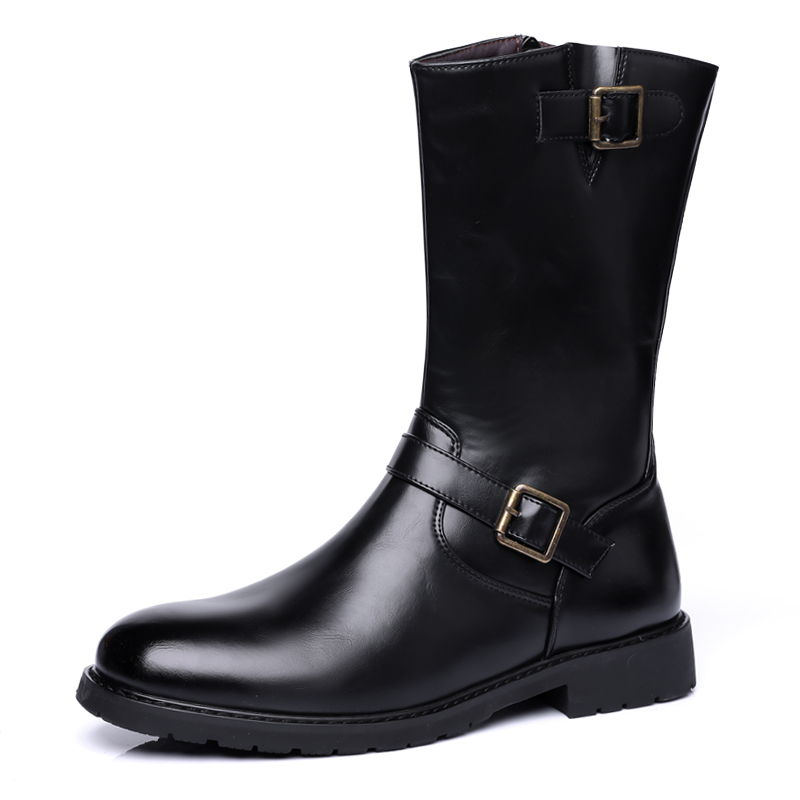 Men's Fashion High-Top Boot St - đánh giá và giá Men Shoes Brand