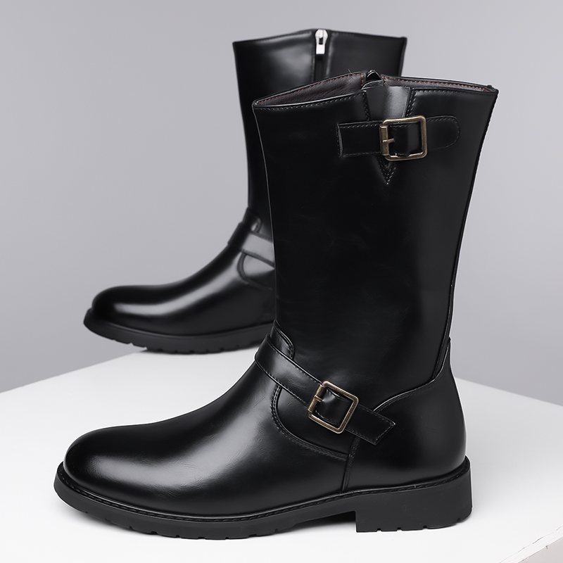 Men's Fashion High-Top Boot St - đánh giá và giá Men Shoes Brand