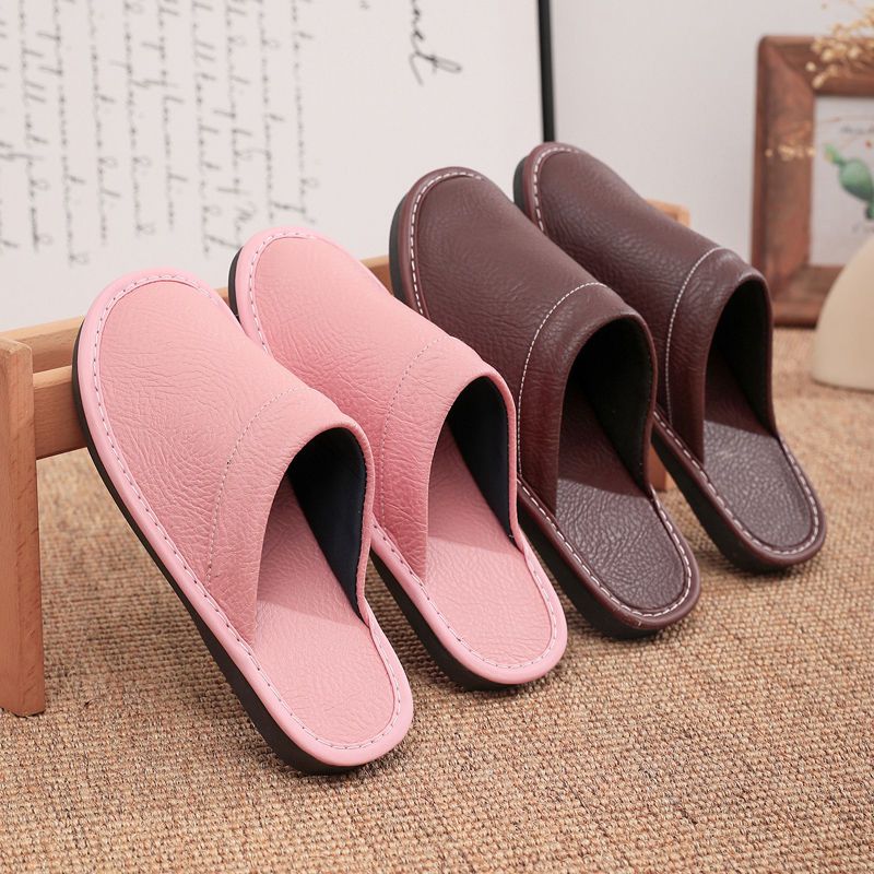 Home Leather Slippers Men and  - đánh giá và giá Men'S Shoes Size 42 In Us