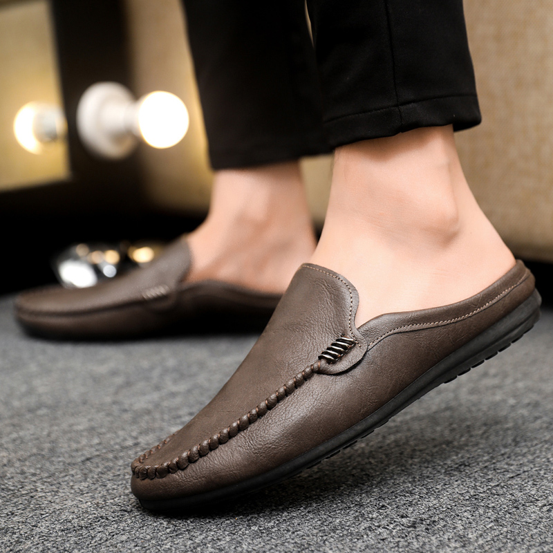 Hot Sale Men's Half Shoes Comf - đánh giá và giá Men Shoes Sale