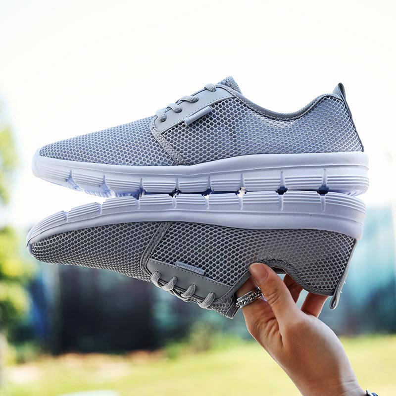 Size Lớn Mùa Hè Thở Nam Sneake - đánh giá và giá Men'S Shoes Half Cut
