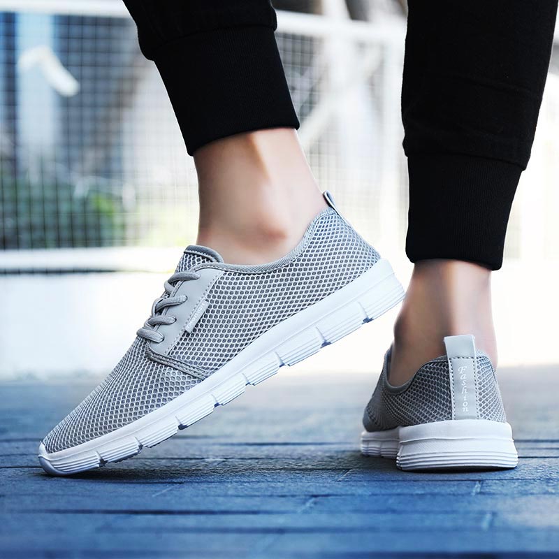 Size Lớn Mùa Hè Thở Nam Sneake - đánh giá và giá Men'S Shoes Half Cut