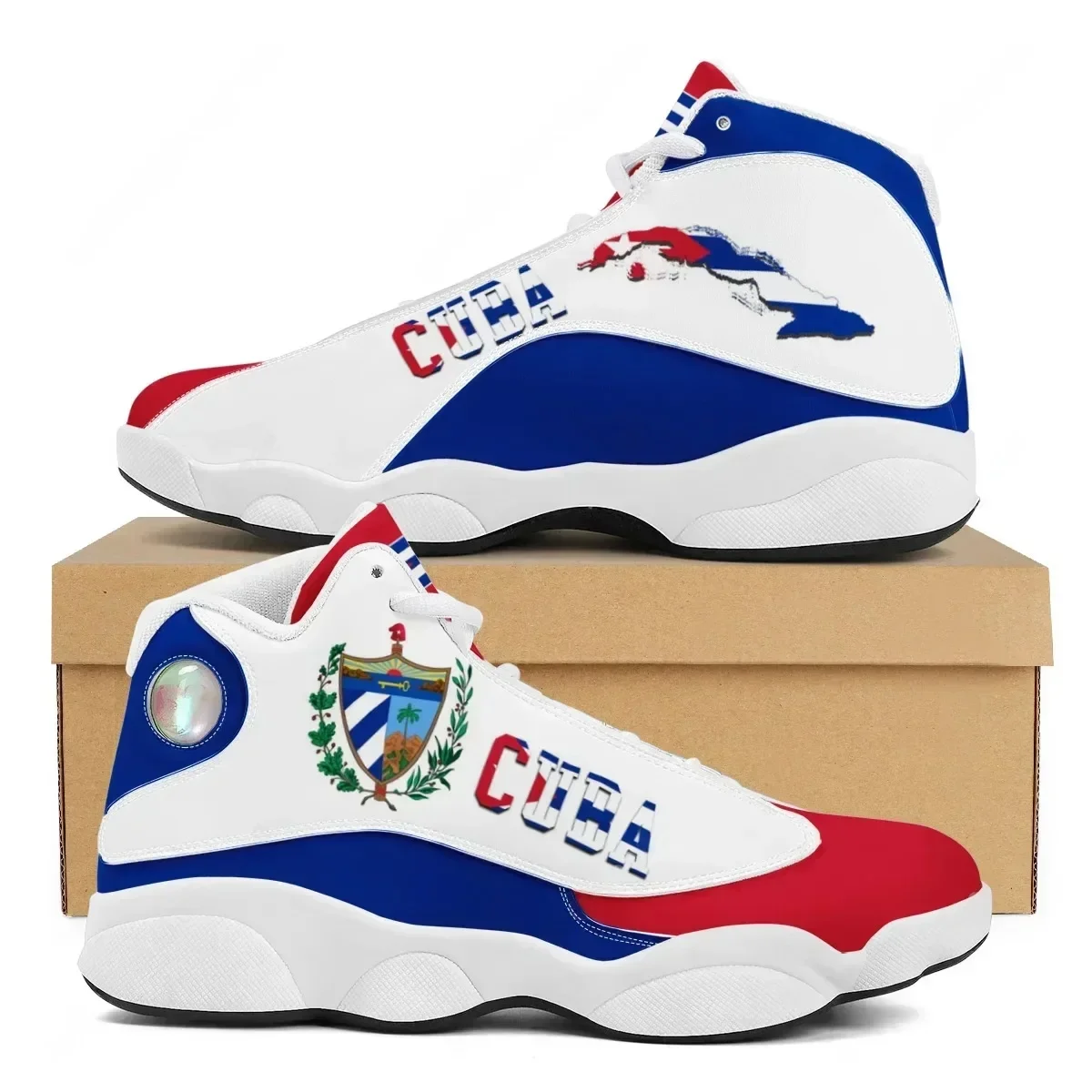 CUBA Flag Print Cool Men Baske - đánh giá và giá Men'S Shoes For Tennis
